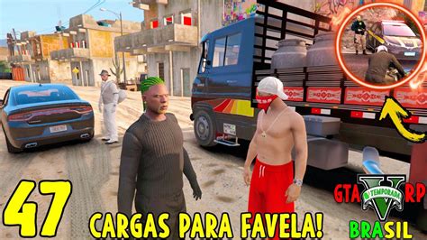 GTA 5 ROLEPLAY BRASIL FAVELA VAI CRESCER TIOZÃO deu ruim 8ª