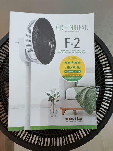 Novita Green Fan F2 Furniture Home Living Lighting Fans Fans On