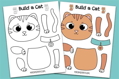 50 Cutest Cat Crafts Ideas For Toddlers And Preschoolers Simple Mom