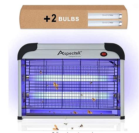 Aspectek Powerful 20w Electronic Indoor Insect Killer Bug Zapper Fly Zapper Mosquito Killer