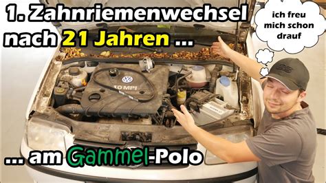 Zahnriemenwechsel Nach 21 Jahren VW Lupo VW Polo 6N2 1 0 MPI Motorcode