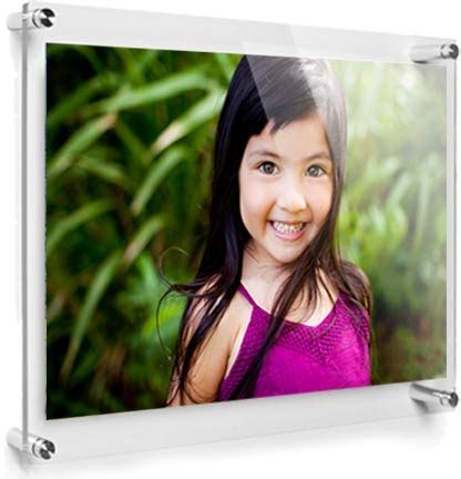 BIGIMALL Acrylic Sandwich Sheet Board For Display Ads Posters Pictures