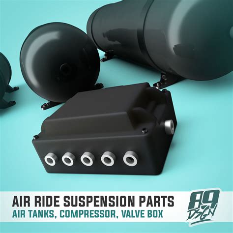 Stl File Air Ride Parts For 124 Scale Models・3d Printable Model To