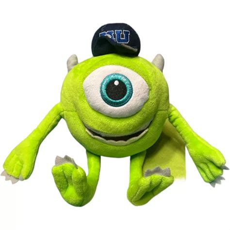 Disney Pixar Monsters University Mike Wazowski Monster Plush Toy Doll 10” £1410 Picclick Uk