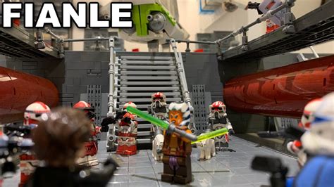 Lego Star Wars Coruscant Moc Finale The Hunt For Ahsoka Youtube