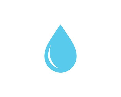 Goutte D Eau Logo Template Vecteur Art Vectoriel Chez Vecteezy