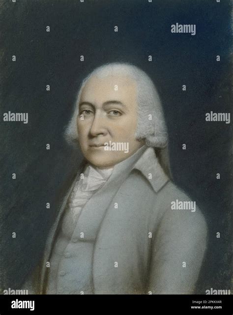 Portrait Of John Adams 17981834 By James Sharples Follower Of Stock