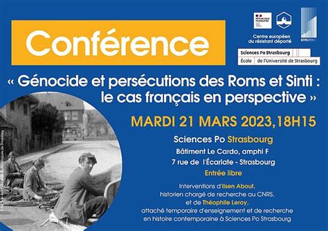 Conférence annulée Génocide et persécutions des Roms et Sinti le