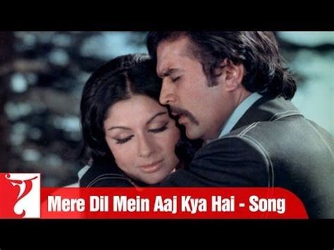 Actors Sharmila Tagore Rajesh Khanna Lyrics And Video Of Hindi Film