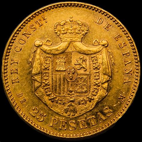 Kingdom Of Spain Alfonso Xii Pesetas Catawiki