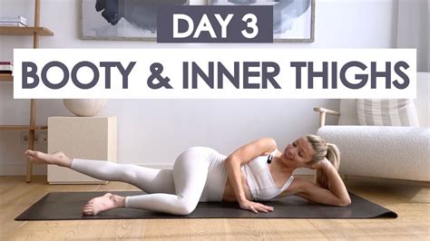 30MIN Booty Inner Thighs Pilates And Stretch Beginner Friendly At