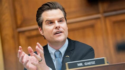 Rep Gaetz Allegations Under Investigation By House Ethics