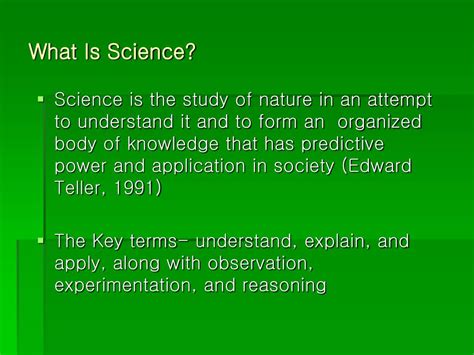 PPT - Overview of Science Education & Science Process Skills PowerPoint ... 