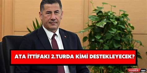 ATA İttifakı Sinan Oğan seçim 2 tura kalırsa kimi destekleyecek işte