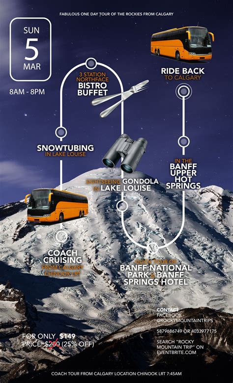 Rocky Mountain Trips - Book your seat now, save 25% https://www