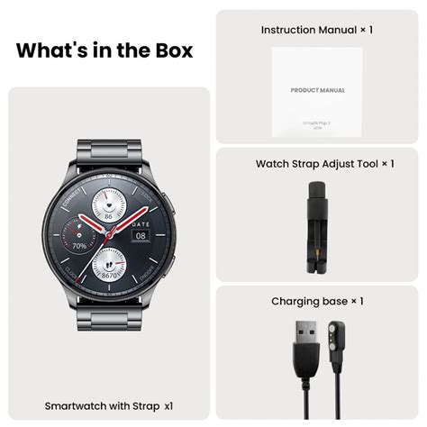 Представлены новые смарт-часы Amazfit Pop 3R с металлическим корпусом и ...