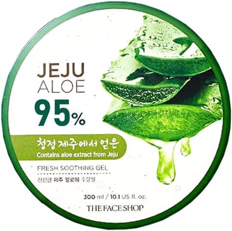 The Face Shop Jeju Aloe Fresh Soothing Gel Ml Ml Amazon