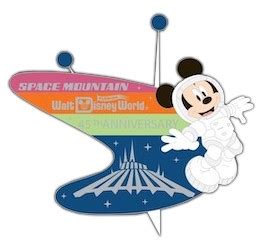 Space Mountain 45th Anniversary - Astronaut Mickey Mouse - Space Mountain | Pin & Pop