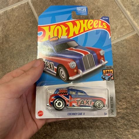 Mattel Toys Hot Wheels Cockney Cab Ii Blue 2 102250 2022 Hw Metro 1010 Poshmark