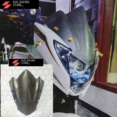 Jual Visor Satria Fu Facelift Carbon Winshield Fu Facelift Carbon Plus