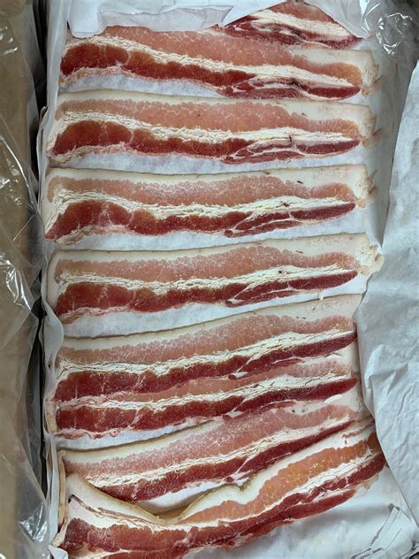 Sliced Layout Bacon 18 22ct 10 Lb Case Valu Foods