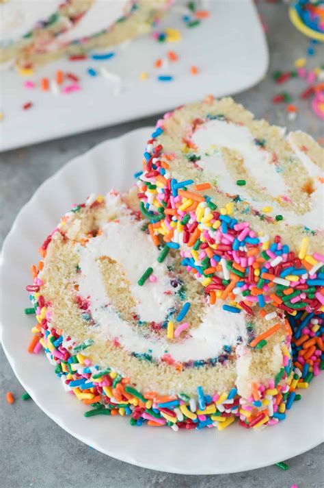 Funfetti Cake Roll The First Year