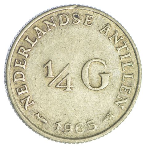 Silver 1965 Netherlands 14 Gulden World Silver Coin Property Room