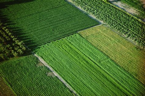 Canadian Farmland Aerial View Free Photo Download Freeimages