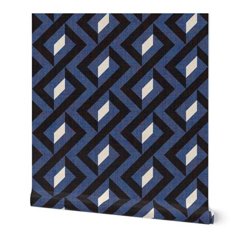 Large scale • Modern Abstract geometric Wallpaper | Spoonflower