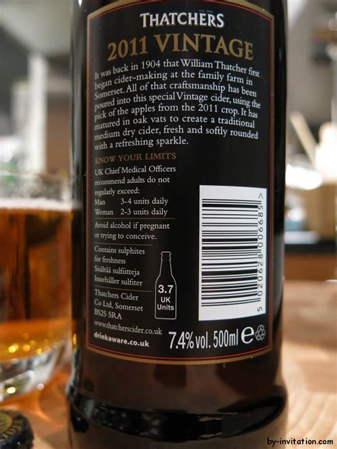 Thatchers 2011 Vintage Oak Aged Somerset Cider