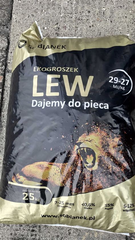 Węgiel Ekogroszek LEW SOBIANEK 29 27 MJ Lubartów OLX pl