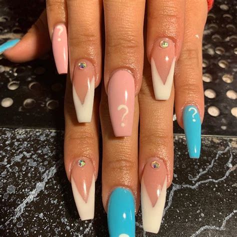 New The Best Nail Ideas Today With Pictures Gender Reveal