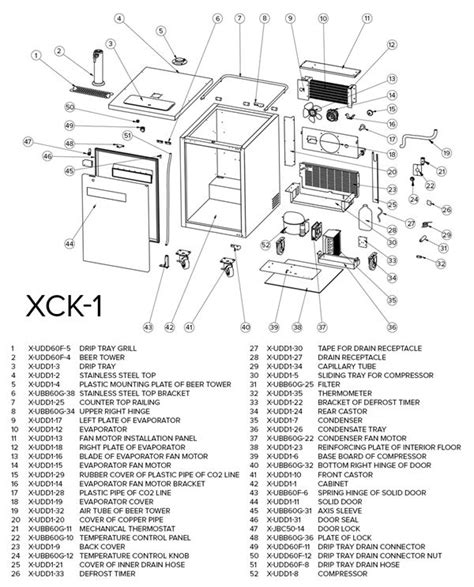 Kegerator Parts Diagram