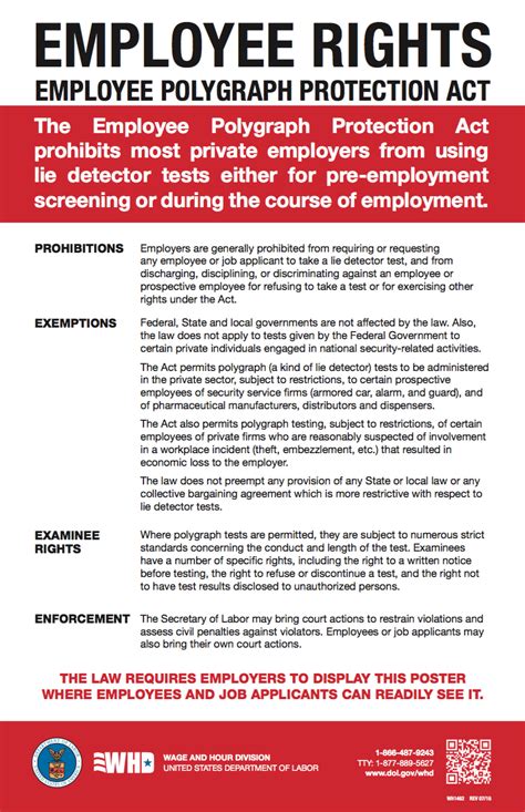 Employee Polygraph Protection Act — PREMIER®