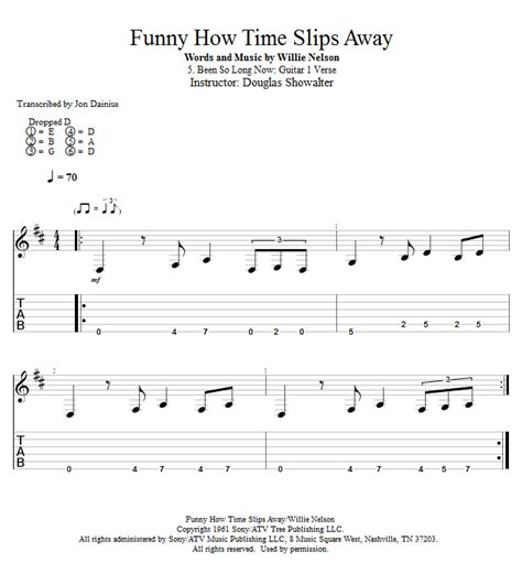 Guitar Lessons Been So Long Now Guitar 1 Verse