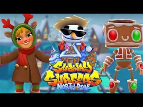 Subway Surfers 355 North Pole 2021 4 7 Merry Christmas Video With