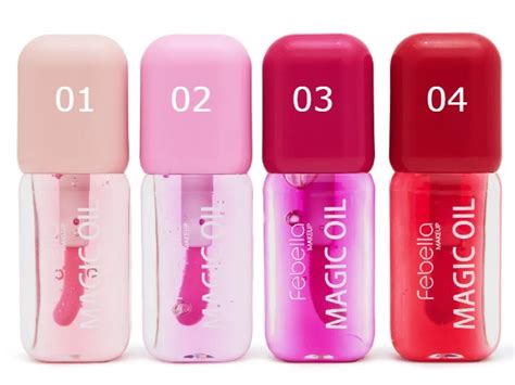 LIP OIL MAGIC 4 CORS FEBELLA LG40526 COR 03 Bellíssima Makeup