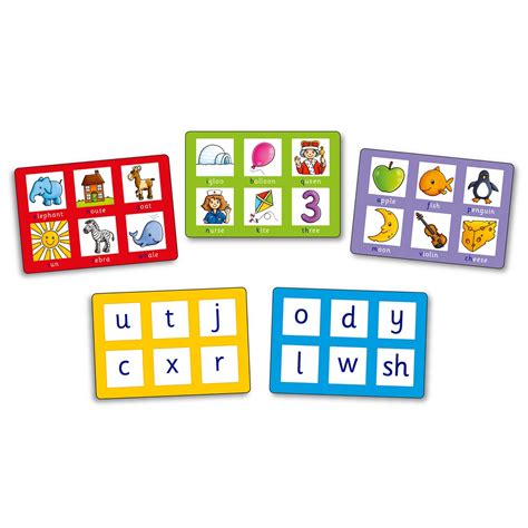 Alphabet Lotto Board Game Language Literacy Game Orchard Toys Orchard