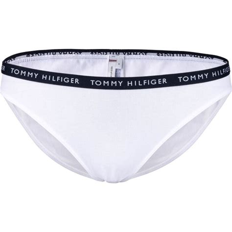 Tommy Hilfiger 3P BIKINI Dámské kalhotky bílá sportisimo cz