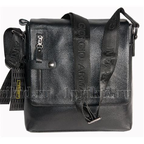 ARMANI(Армани) сумка мужская натуральная кожа 24x7x25см/45280 цвет ...