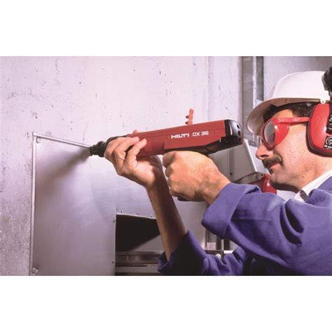 Hilti 384033 Dx36 Semi Automatic Powder Actuated Fastening Nail Gun