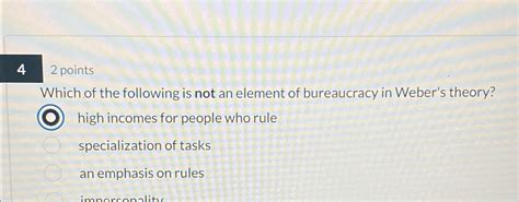 Solved 42 PointsWhich Of The Following Is Not An Element Of Chegg