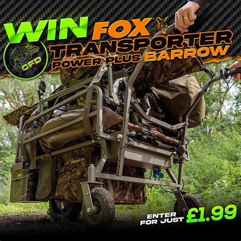 Fox Transporter Power Plus Barrow Or Carp Fishing Draws