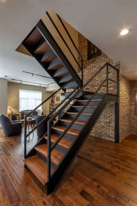 10 Inspiring Industrial Staircases And Design Ideas