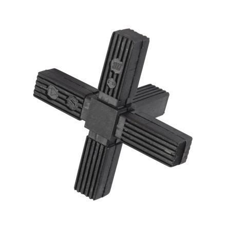 Multi Way Plastic Tube Connectors For Straight Square Connectors