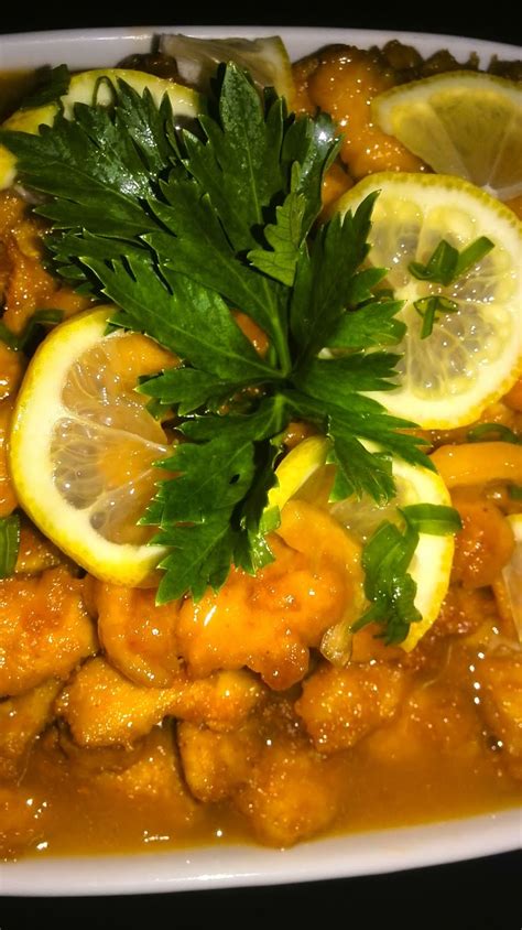 namakucella resipi lemon chicken guna tepung bestari