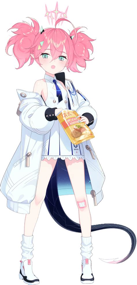 Momoka Blue Archive Blue Archive Highres 1girl Bandaid Chips