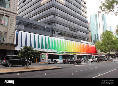 Lonsdale Street In Melbourne Australia Stock Photo Alamy