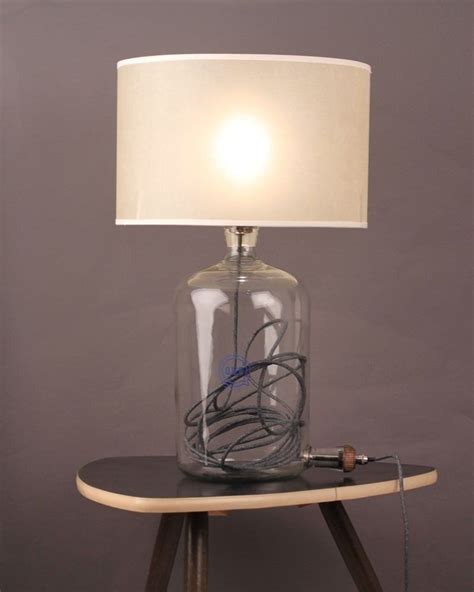 Upcycled Laboratory Bottle Table Lamp Vintage Retro Lighting Contemporary Eclectic Eclectic