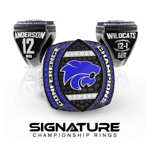 Football Championship Rings - Signature Championship Rings